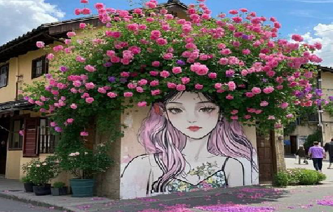 盐津怎么设计网红打卡墙绘