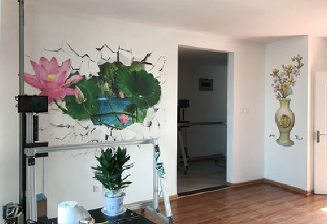 盐津墙体彩绘相比墙纸的优势。