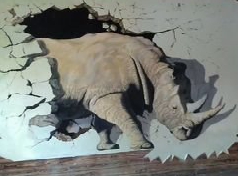 盐津在墙绘中，如何绘制3D效果？