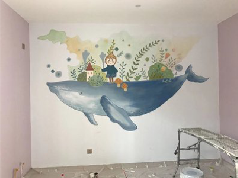 盐津手绘墙的特点及优势。