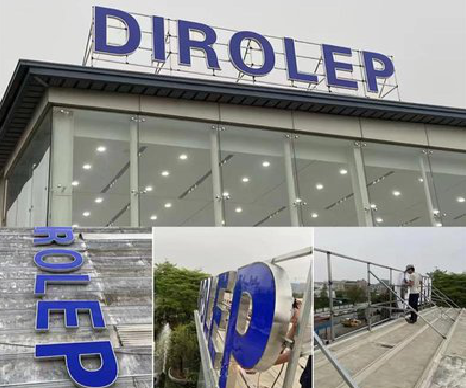 盐津楼顶发光字安装的注意事项。